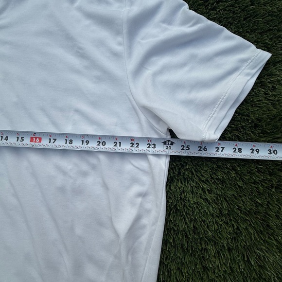 Tommy Bahama Mens XXL TTG White Short Sleeve Collared Shirt Breathable Blend - Picture 2 of 5